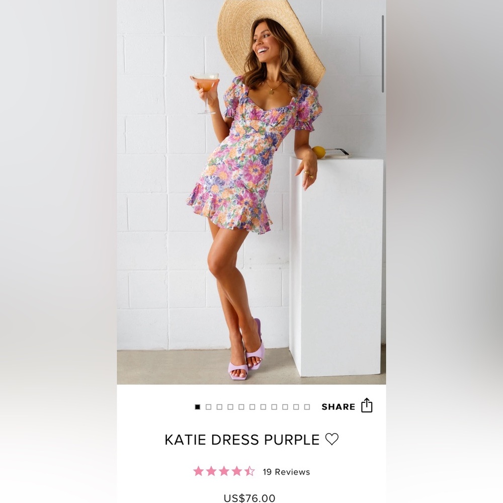 Floral Hello Molly Dress